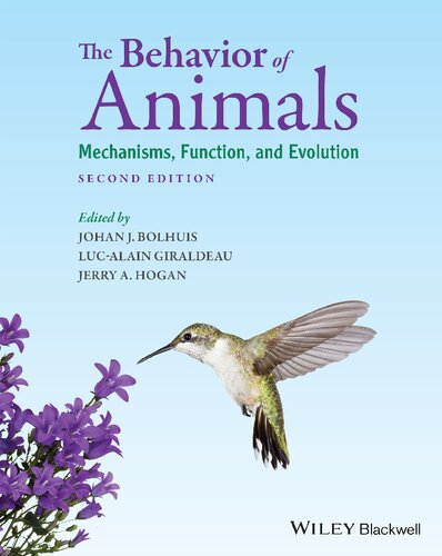 The Behavior of Animals Mechanisms Function and Evolution 2nd Edition