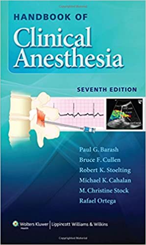 Handbook of Clinical Anesthesia 7th Ed