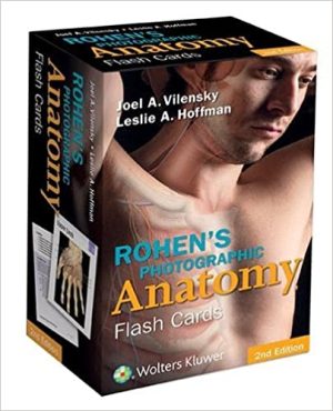 Rohens Photographic Anatomy Flash Cards 2nd Edition