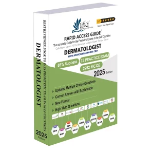 NHRA Dermatologist Prometric Exam MCQs