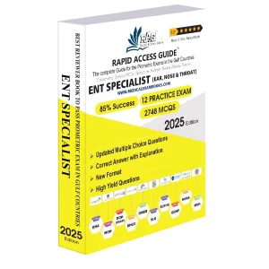 MOH ENT Specialist Prometric Exam MCQs