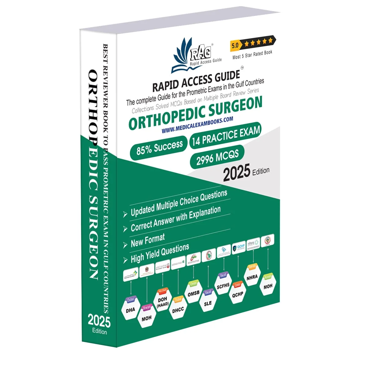 NHRA Orthopedic Surgeons Prometric Exam MCQs