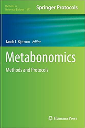 Metabonomics Methods and Protocols By Jacob T Bjerrum