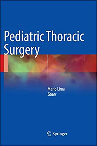 Pediatric Thoracic Surgery By Giovanni Ruggeri