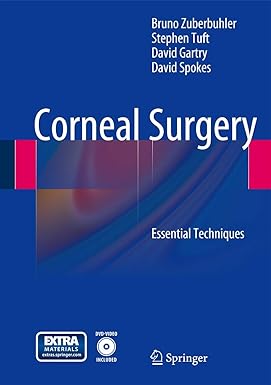 Corneal Surgery Essential Techniques