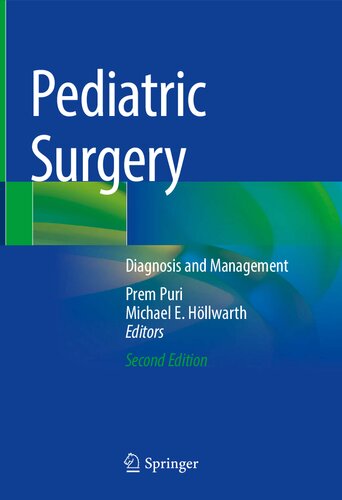 Pediatric Surgery Diagnosis and Management 2nd Edition