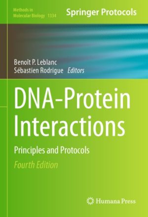 DNA Protein Interactions Principles and Protocols
