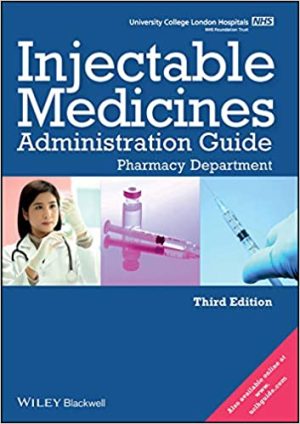 UCL Hospitals Injectable Medicines Administration Guide Pharmacy Department 3rd Edition