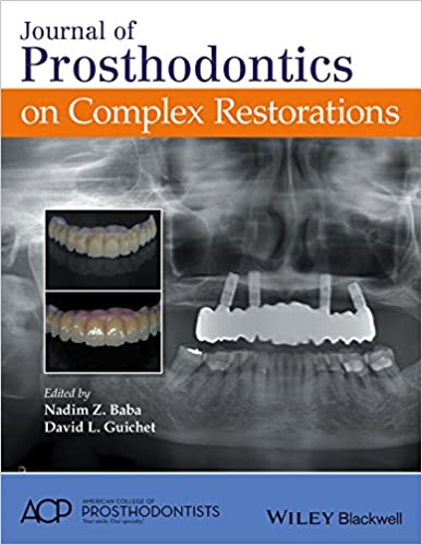 Journal of Prosthodontics on Complex Restorations