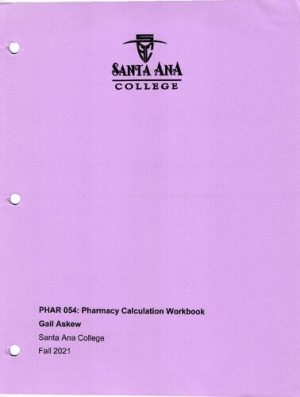 Pharmacy Calculation Workbook