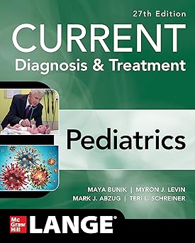 CURRENT Diagnosis and Treatment Pediatrics 27th Edition
