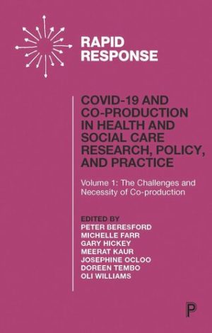 COVID 19 and Coproduction in Health and Social Care Research Policy and Practice