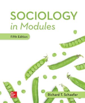 Sociology in Modules 5th Edition