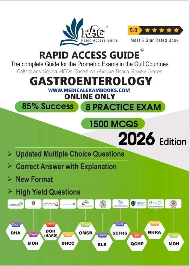 MOH Gastroenterology Prometric Exam MCQs
