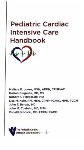 Pediatric Cardiac Intensive Care Handbook